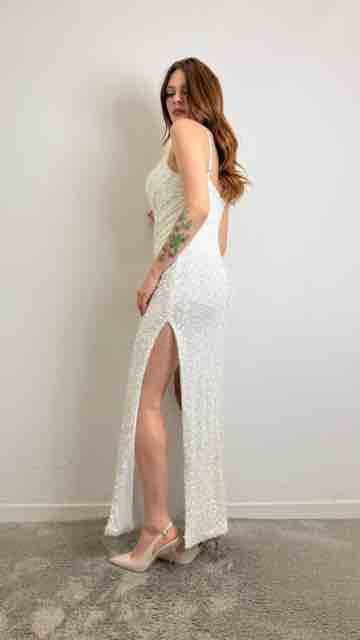 Radiant Dress Abito Lungo Con Pailettes - Silence Limited cod. AB4097 main:sha1=e60c958ba25c564323b389f9694eb3858d8df9a3