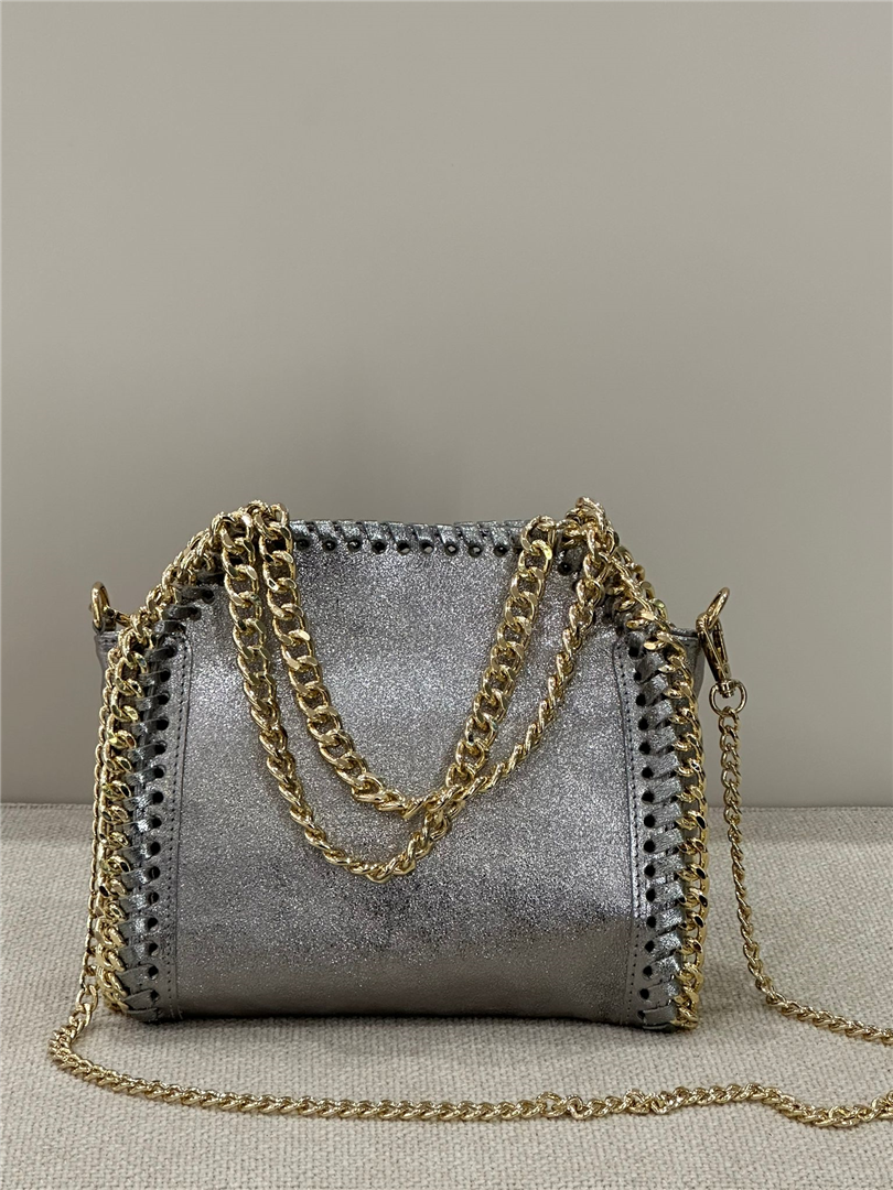 Borsa Manico Doppia Catena - Divisione Chickster's cod. M3508 main:sha1=9dba2900aac622498318a6da03118f483ad97491