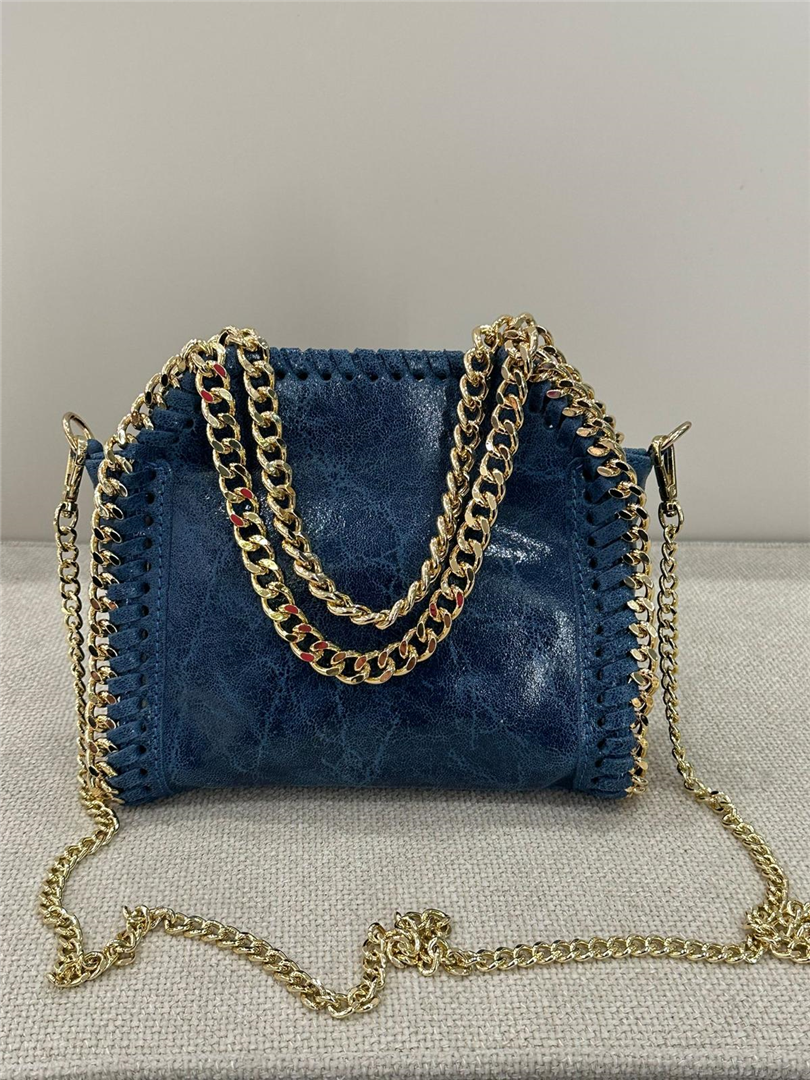 Borsa Manico Doppia Catena - Divisione Chickster's cod. M3508 main:sha1=c9d36aa0adc522f3a38559a557237541dc3849fa