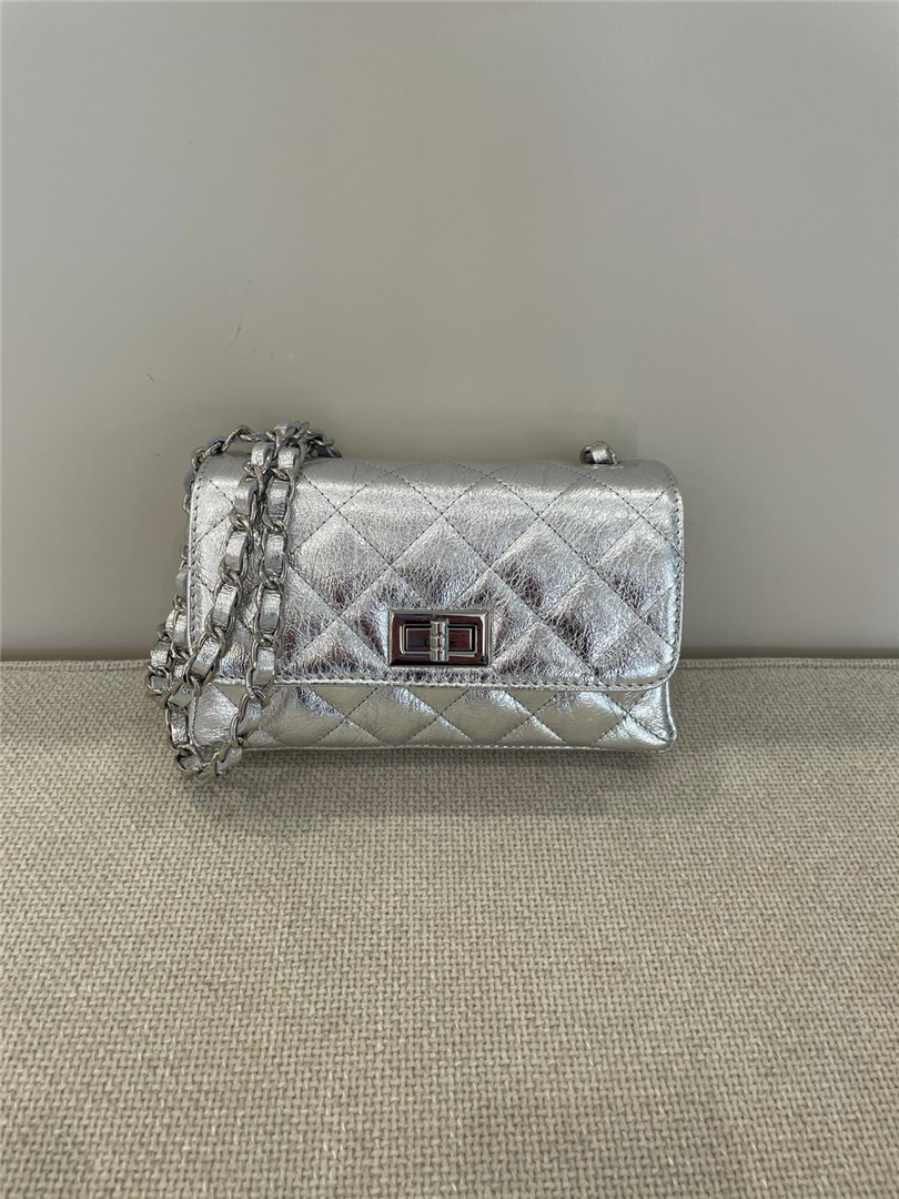 Borsa Gabriella Laminata Piccola Con Tracolla Lung. Cm21 H. 13cm - Divisione Chickster's cod. M3543 main:sha1=35a6869af52e77592b87f035906cb028b60a0255