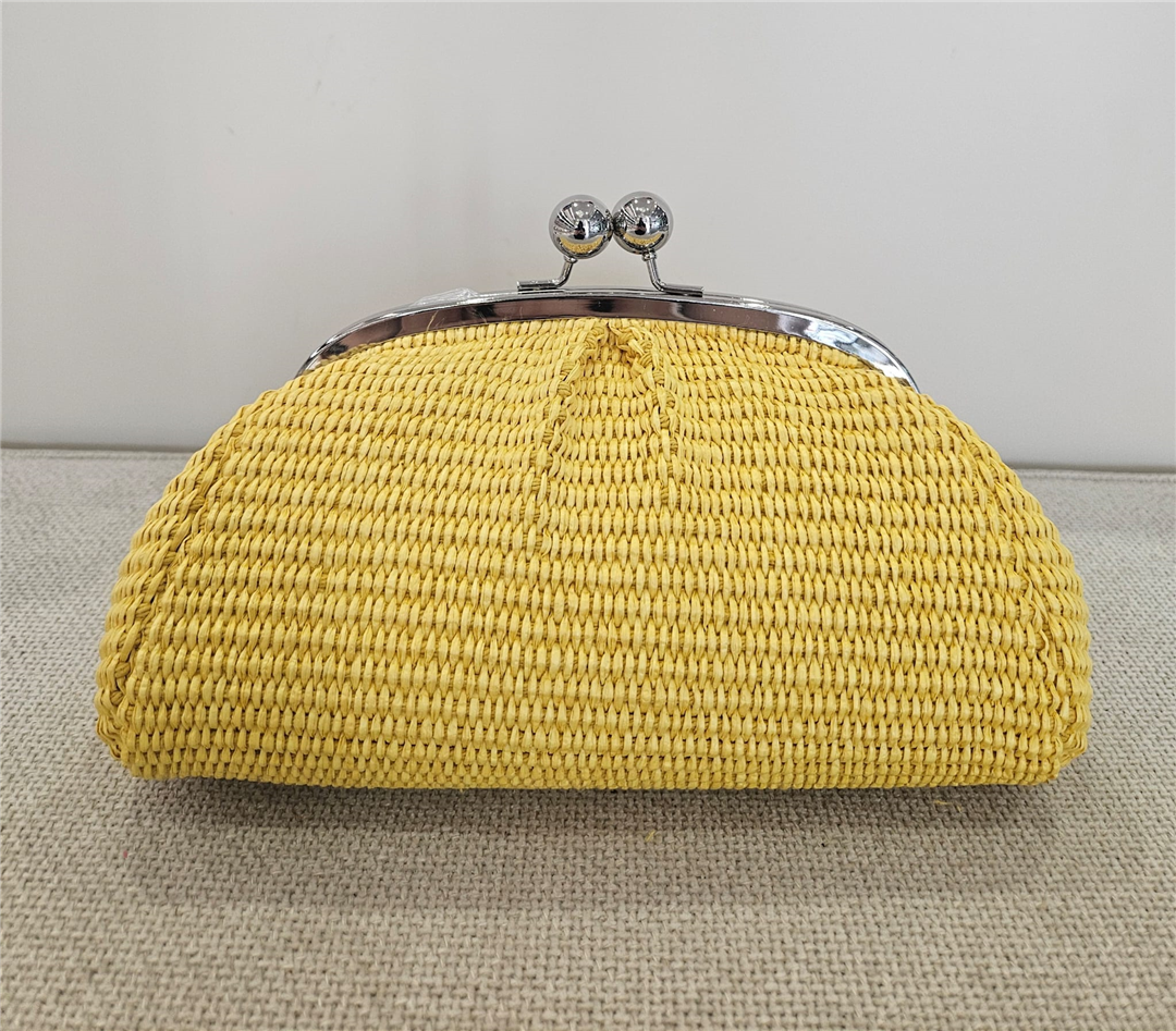 Borsa Pasticcino In Rafia Piccola Con Tracolla Lung. 24cm H 13cm - Divisione Chickster's cod. M3545 main:sha1=40602d2b2ae6dc0cd3428eb2e3d0a3c82b068b2b