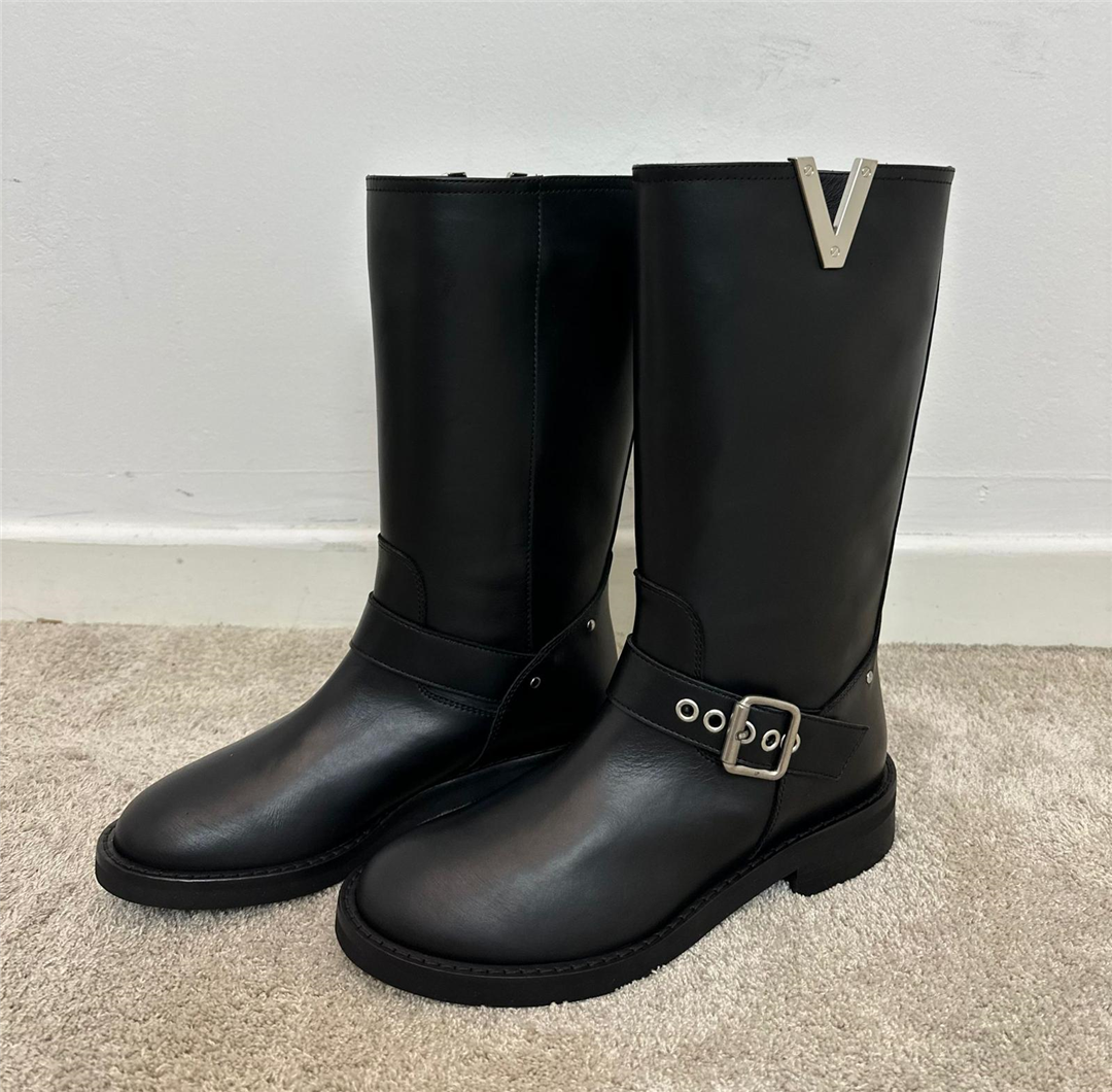 Stivale Biker Fibbie 3/4 Logo “v” Nickel - Via Roma 15 cod. 4217 main:sha1=a2ef5c95662dee1966a27be70b25f95b53260af2