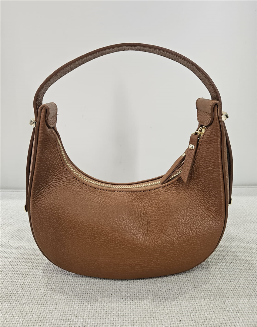 Borsa Mezzaluna Con Zip Ling. Cm 21 H.12 - Divisione Chickster's cod. M3555 main:sha1=1189c40c348cc5076413a8e9384118198e8b9a03