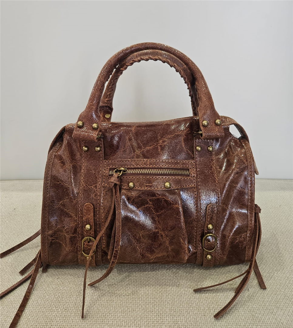 Borsa In Pelle Grande Con Tracolla Lung.31 Cm H. 21 Cm - Divisione Chickster's cod. M3560 main:sha1=1dfbd395137b44e4825f719c522f4e43ef494f04