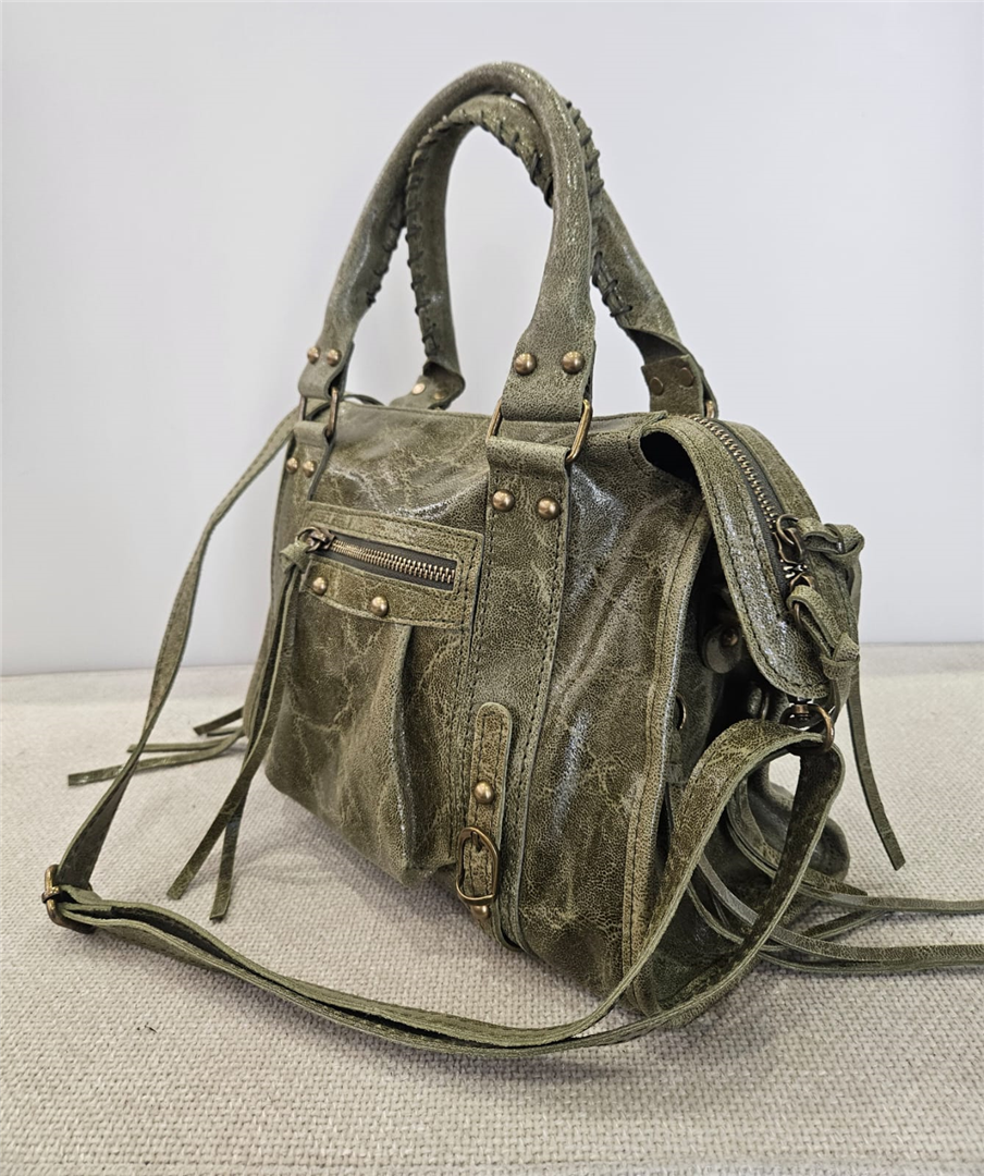 Borsa In Pelle Grande Con Tracolla Lung.31 Cm H. 21 Cm - Divisione Chickster's cod. M3560 main:sha1=eebc6c7d09384d8d536b8bfddb4732d3c452501b