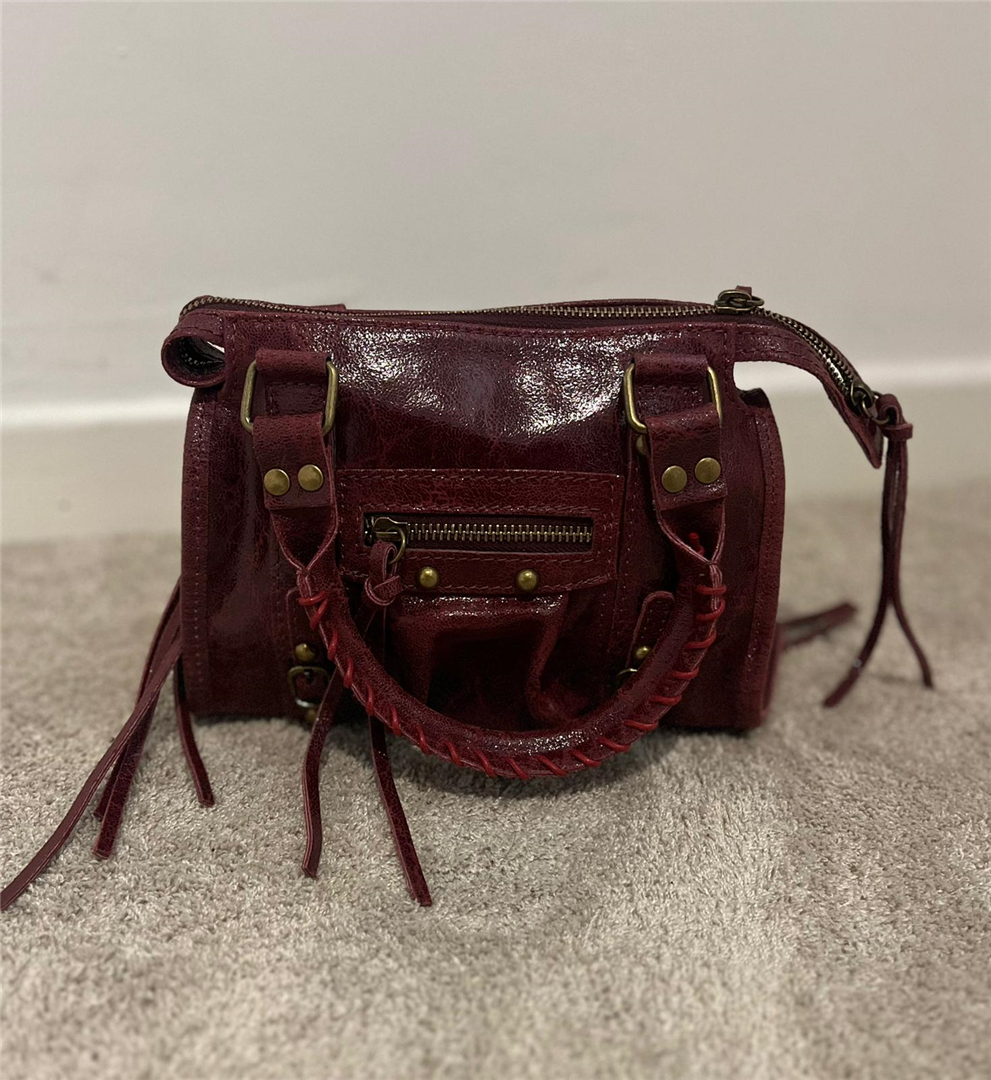 Borsa In Pelle Con Tracolla - Divisione Chickster's cod. M3516 main:sha1=29cd6b81de6cce013f239ee35c45351b44acbf31