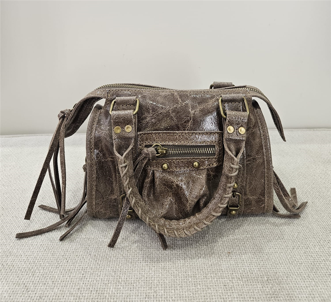 Borsa In Pelle Con Tracolla - Divisione Chickster's cod. M3516 main:sha1=a4020429001d63573369e459af1028f3f6d7c80b