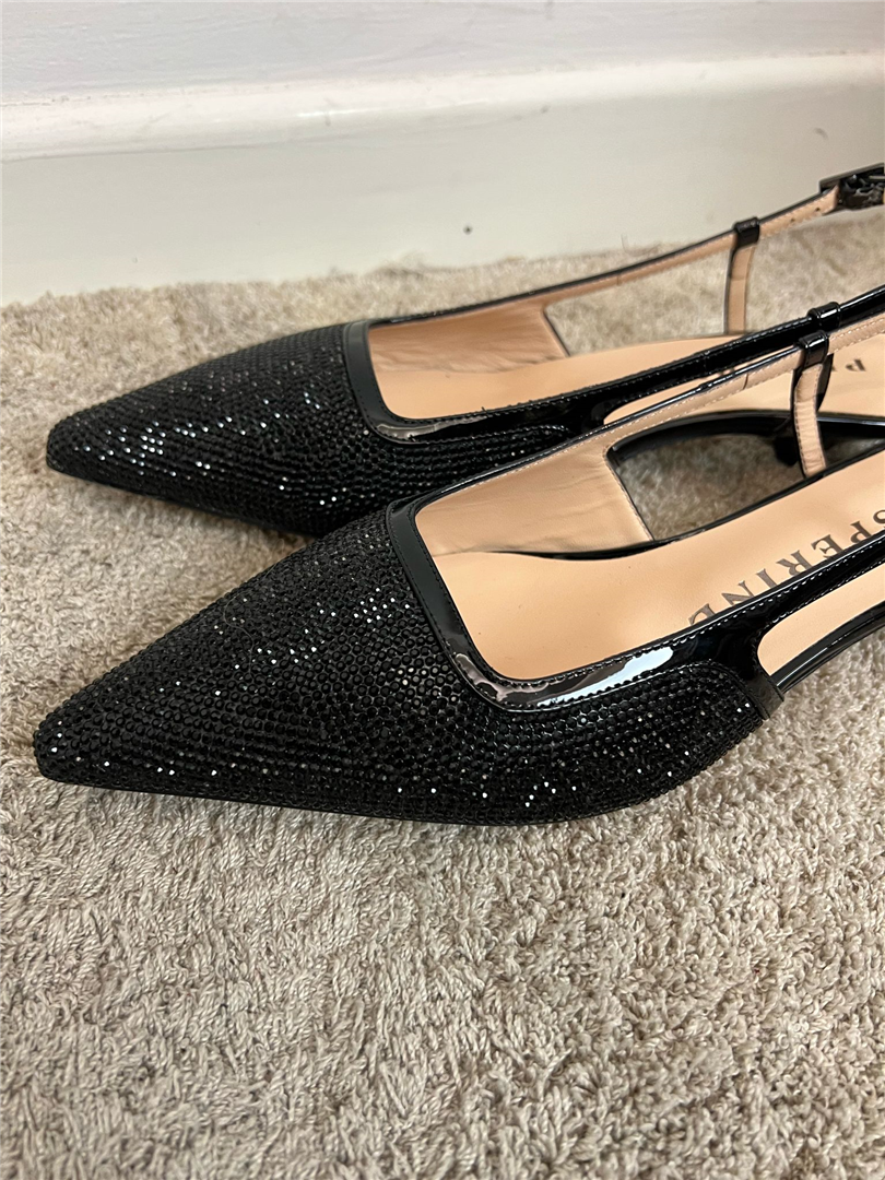 Slingback Con Strass Crystal Tacco Cm 5 - Prosperine cod. 2621 main:sha1=00462fa8119cff130231797f27c2a25766d3514c