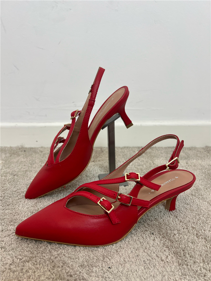 Slingback In Nappa Con Tre Cinturini - Via Mondana cod. MIU 3 main:sha1=dd1e0f4478c8f8d3fd34e0083ffcfd17adcde50e