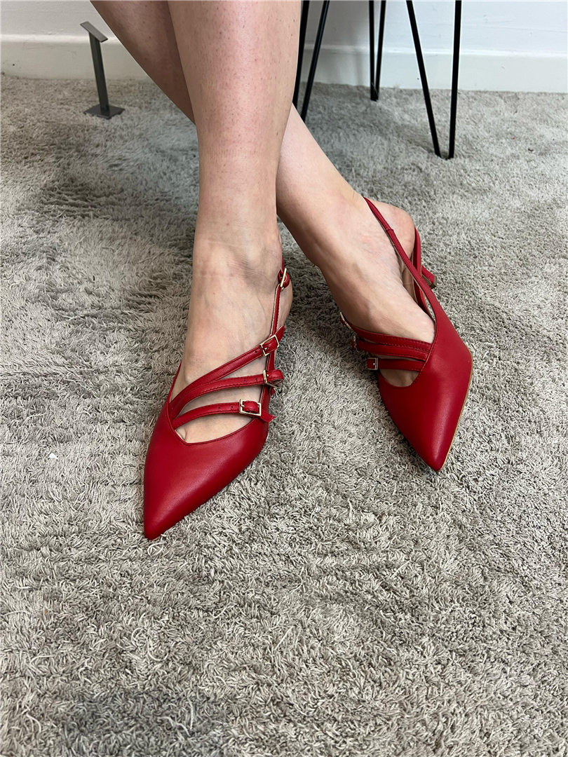 Slingback In Nappa Con Tre Cinturini - Via Mondana cod. MIU 3 main:sha1=4b8f5ae86ca7d1c504b97e602deea79419303cc8