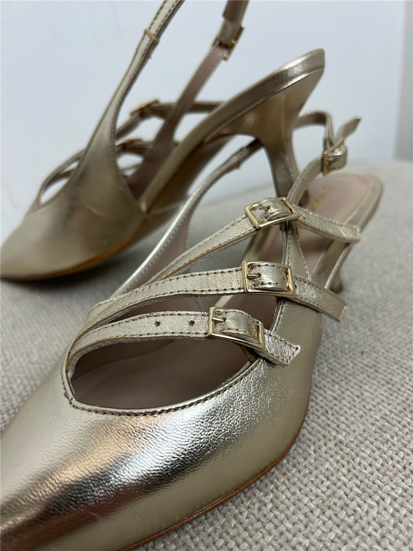 Slingback Con Tre Cinturini - Via Mondana cod. MIU 3 LAM main:sha1=3d826d97bc283bb60e5b03bb9a2d7a9bc7e49ce7