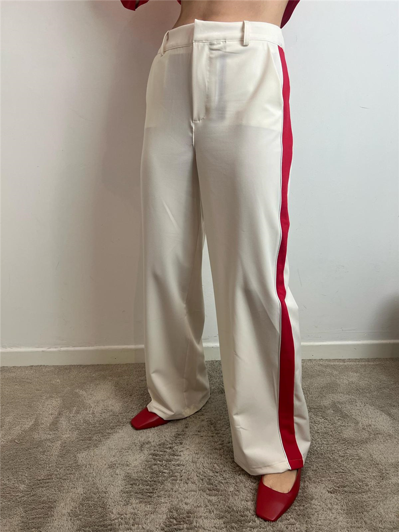 Pantaloni Doppio Cinturino Banda E Piping - Haveone cod. PMA_N292 main:sha1=1f0933281b67544343941b9aead3437c68dbe1ba