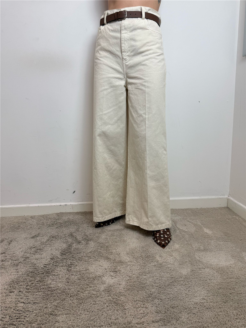 Pantalone Palazzo Con Elastico E Cintura - Vicolo cod. TD1367 main:sha1=e533b48daa99196fa5035dcc1614eef4fd82caa5