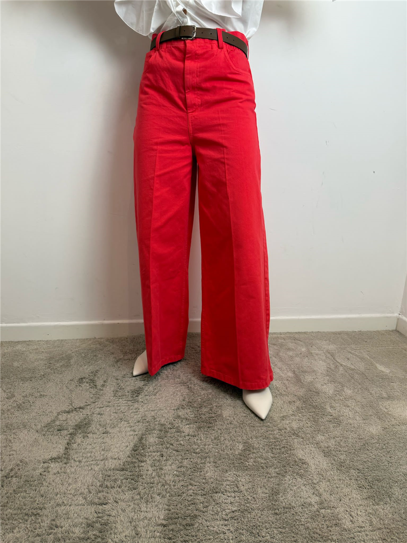 Pantalone Palazzo Con Elastico E Cintura - Vicolo cod. TD1367 main:sha1=47c635d5bccec9cdc22b365a33edd57682c8a670