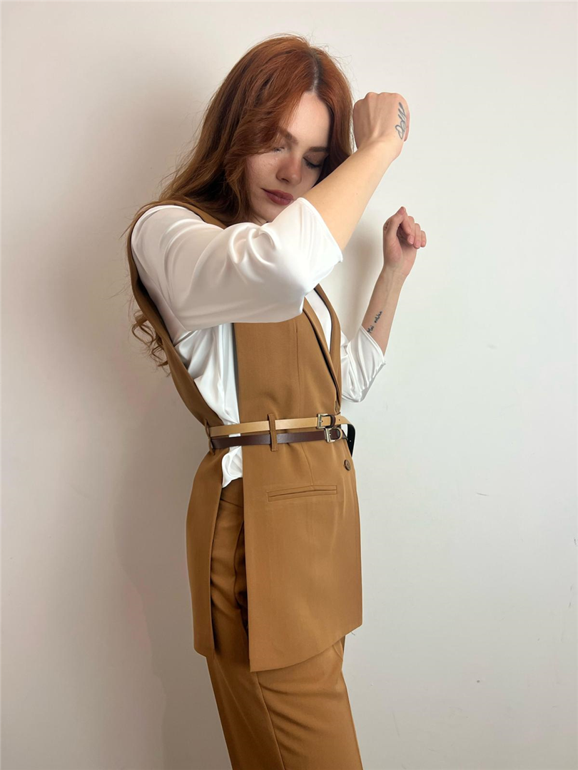 Gilet Con Doppia Cintura - Imperial cod. LC54JIC main:sha1=5543ce9dbacde1a606e6f03fcf2539c76a0ae6e1