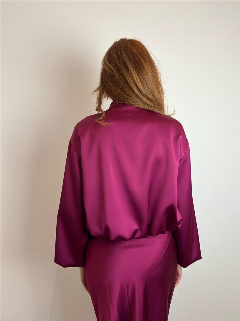 Giubbotto Bomber Satinato Con Zip - Imperial cod. VHM3JBA main:sha1=239a36aac3669ccabea55f442dfd8cb8b0c10018