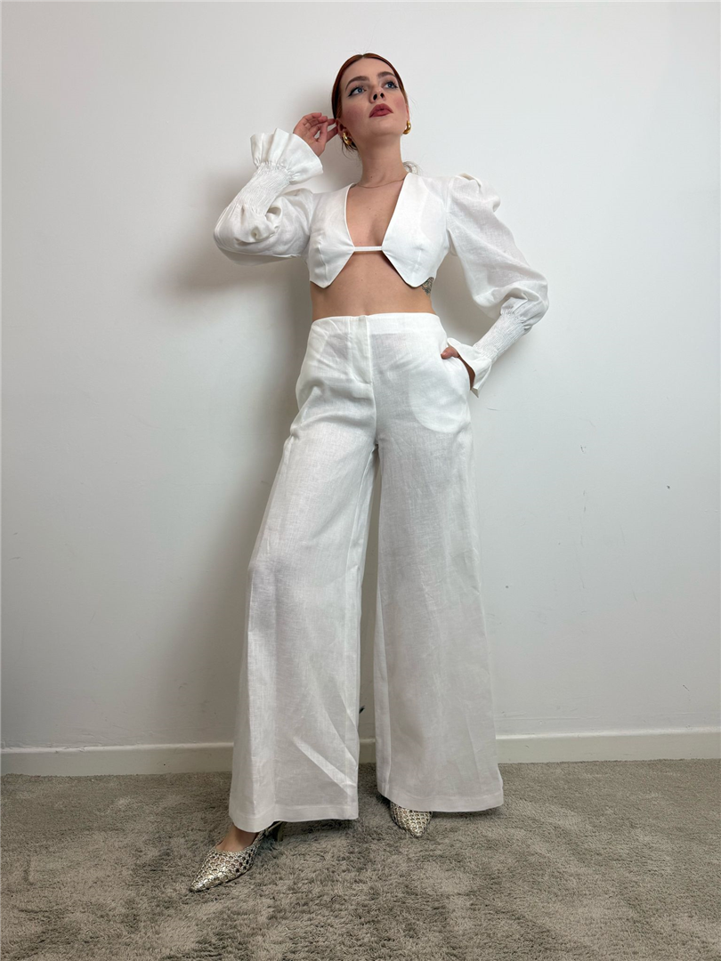 Skirt Pant 100% Lino - Bohemian cod. BH0120PA main:sha1=4563f4ac85908840981a260a15f68e7cd150f7ff