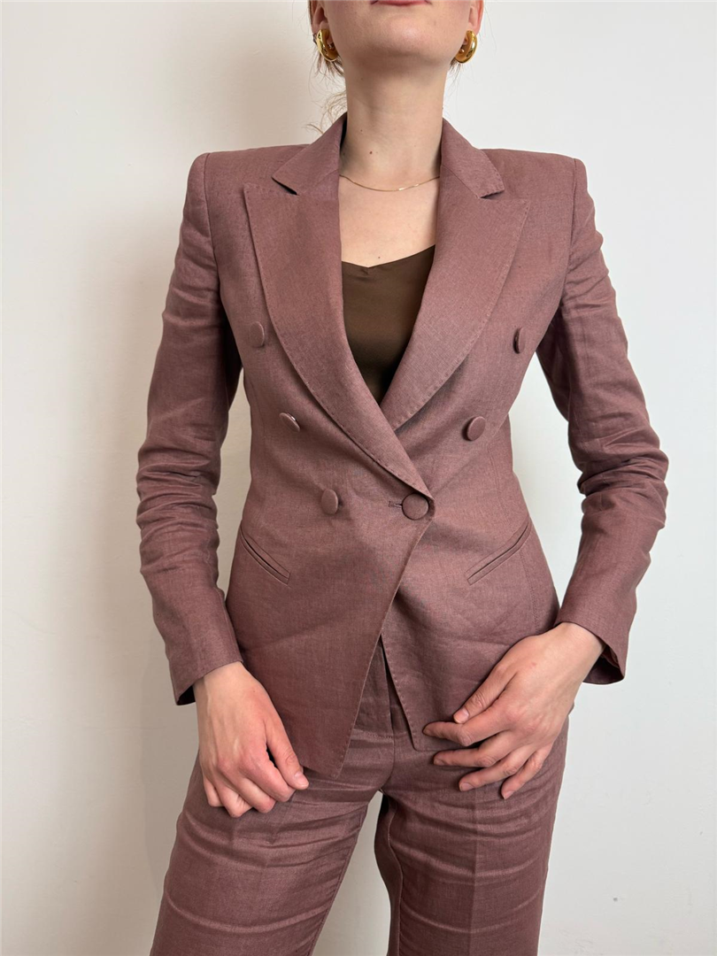Silence Linum Blazer Libra 100% Lino - Silence Limited cod. GI5005 main:sha1=15ee16829eed2c3ae90bf13d827b3e6c12ed460a