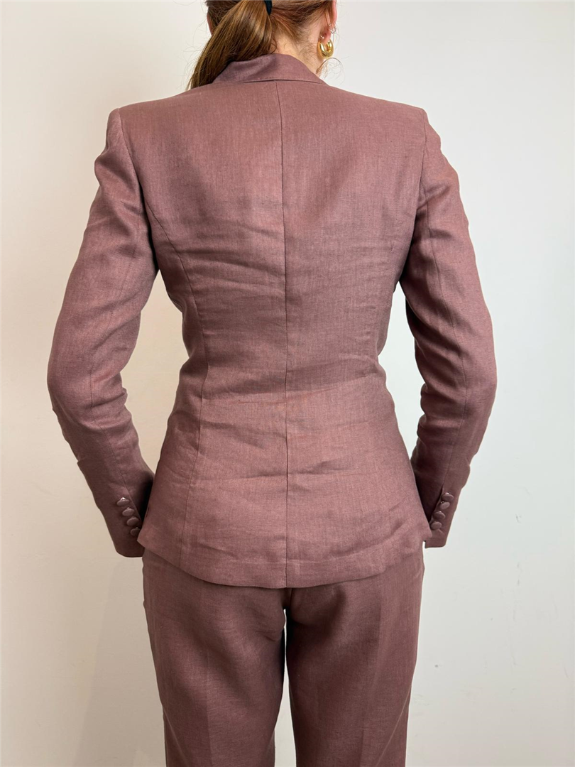 Silence Linum Blazer Libra 100% Lino - Silence Limited cod. GI5005 main:sha1=ea64ee3760a1ac02278a67377033a84c642a1bfa