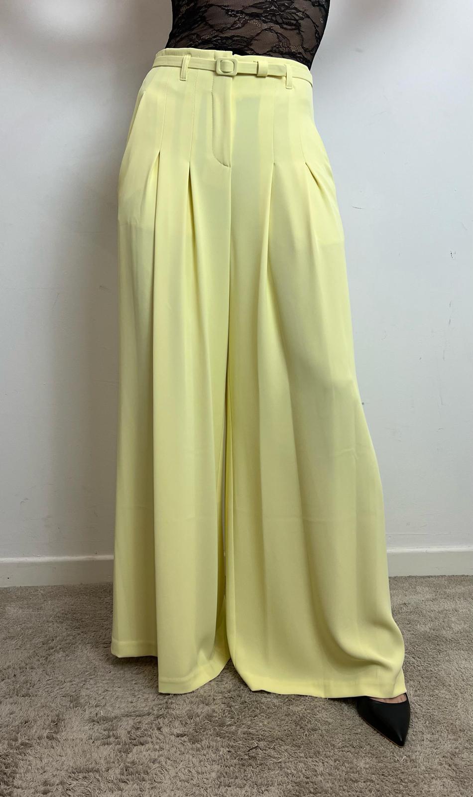 Pantaloni Ampi Con Vita Alta E Pinces - Imperial cod. P3ZQJHX main:sha1=5ffff4e949cd9007d823b6338588e9edfd2867af