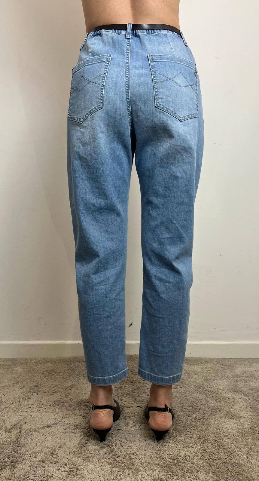 Jeans A Gamba Larga Con Vita Alta - Please cod. P3HBBQ2NTD main:sha1=b661342fef045a9fe49ec412e8cfef851c731203