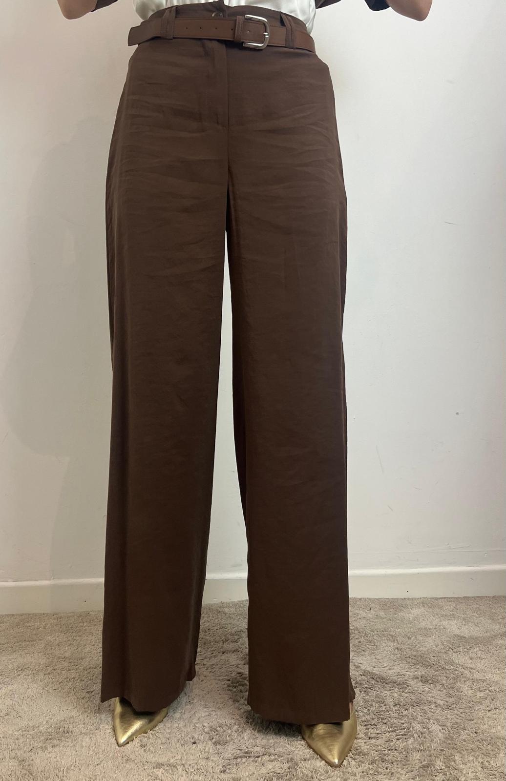 Pantalone Palazzo Con Cintura - Haveone cod. PVI_N403 main:sha1=4f86d6c288f19d13ff2f69ffb3a347e54747d47b