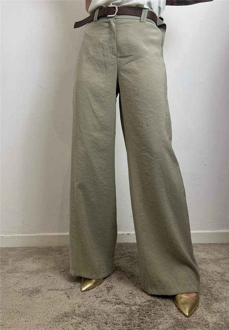 Pantalone Palazzo Con Cintura - Haveone cod. PVI_N403 main:sha1=7719548b2146637dcedfc68bfbc875f45272b8a2