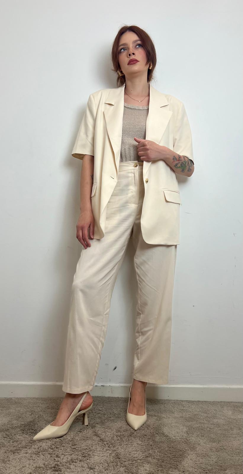 Pantalone Dritto Misto Lino - Vicolo cod. TD1878 main:sha1=877b3ea331f255fc255d0f01d4460ce4e37a72ec