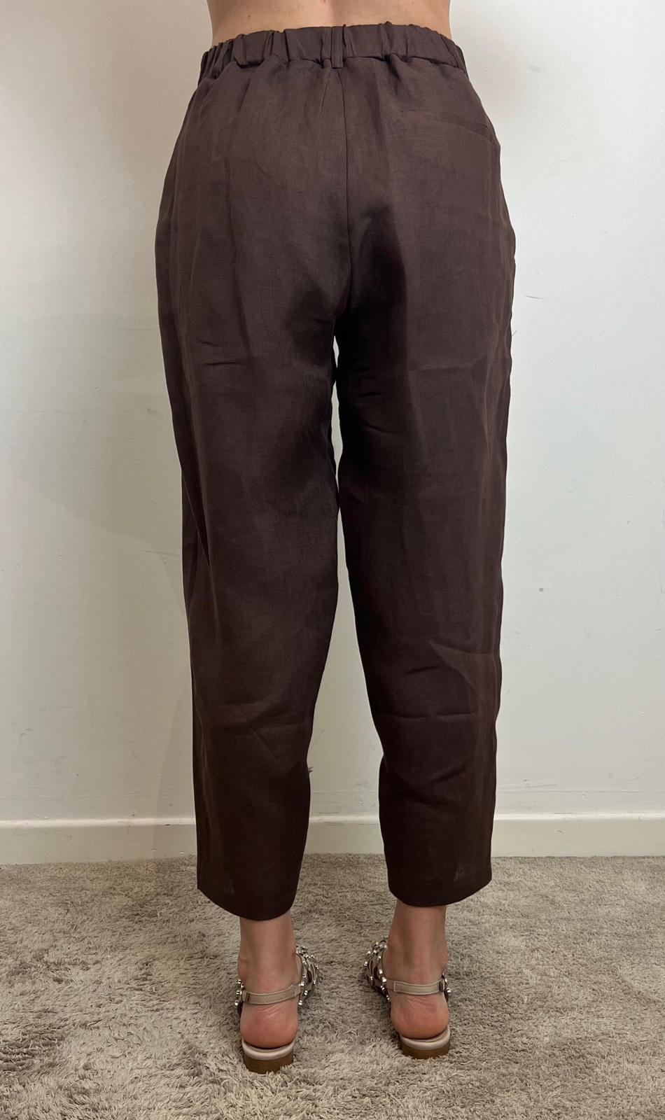 Pantalone Dritto In Lino - Vicolo cod. TD1876 main:sha1=d492c61b845cf34b10c112be252826df0d6fea07