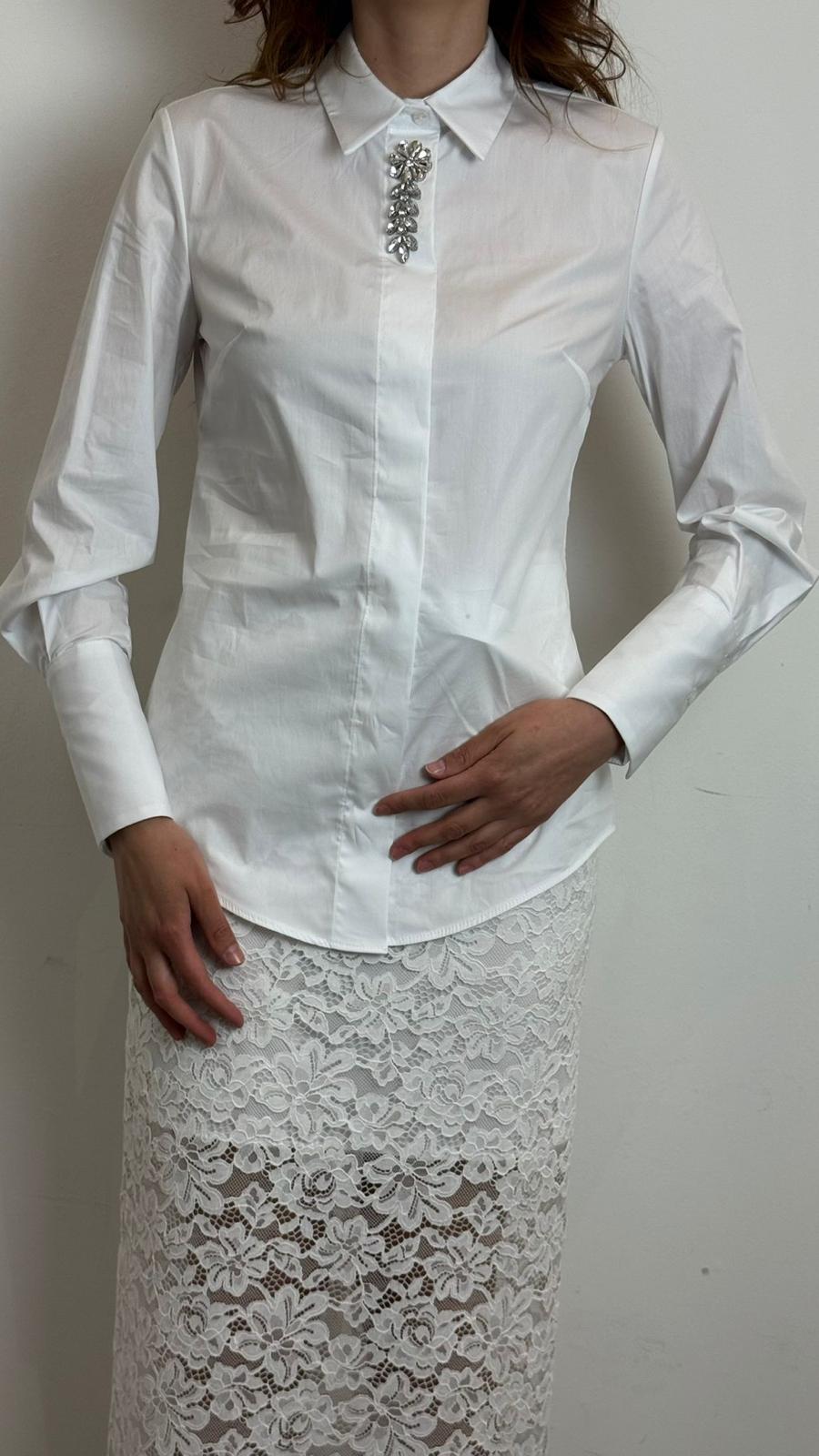 Camicia Con Dettaglio Gioiello - Imperial cod. CMS1JFP main:sha1=f927441308b9f92e1e7cd5f87a3de499b9c5a420