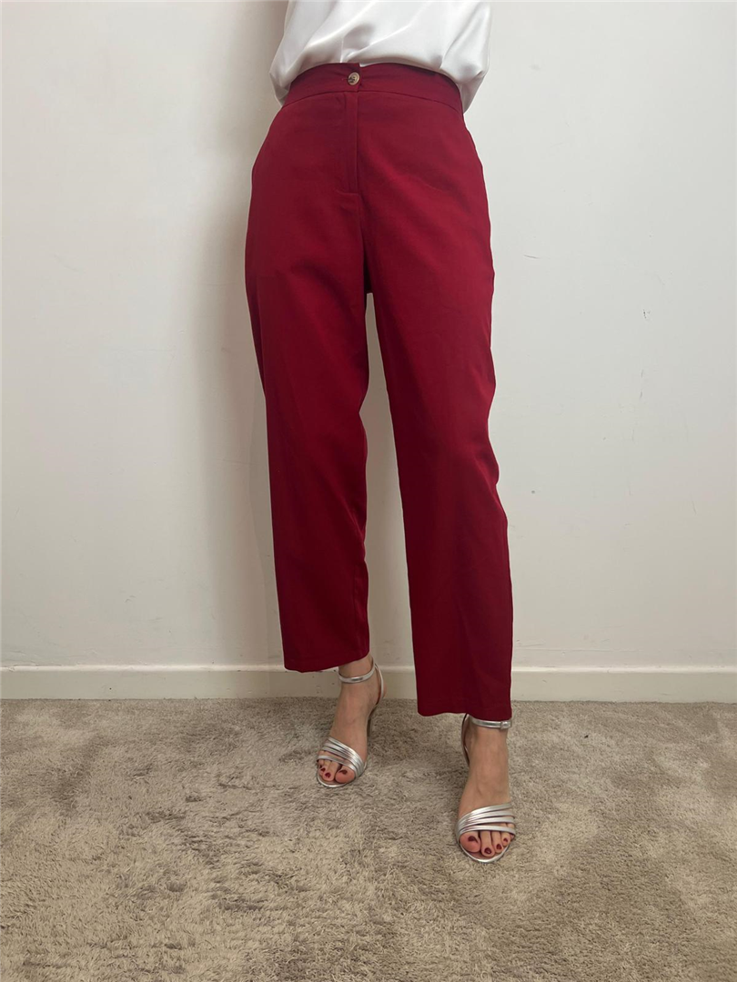 Pantalone Dritto Misto Lino - Vicolo cod. TD1878 main:sha1=d5cd41b876675deeb74deb96bacfd723cba3de17