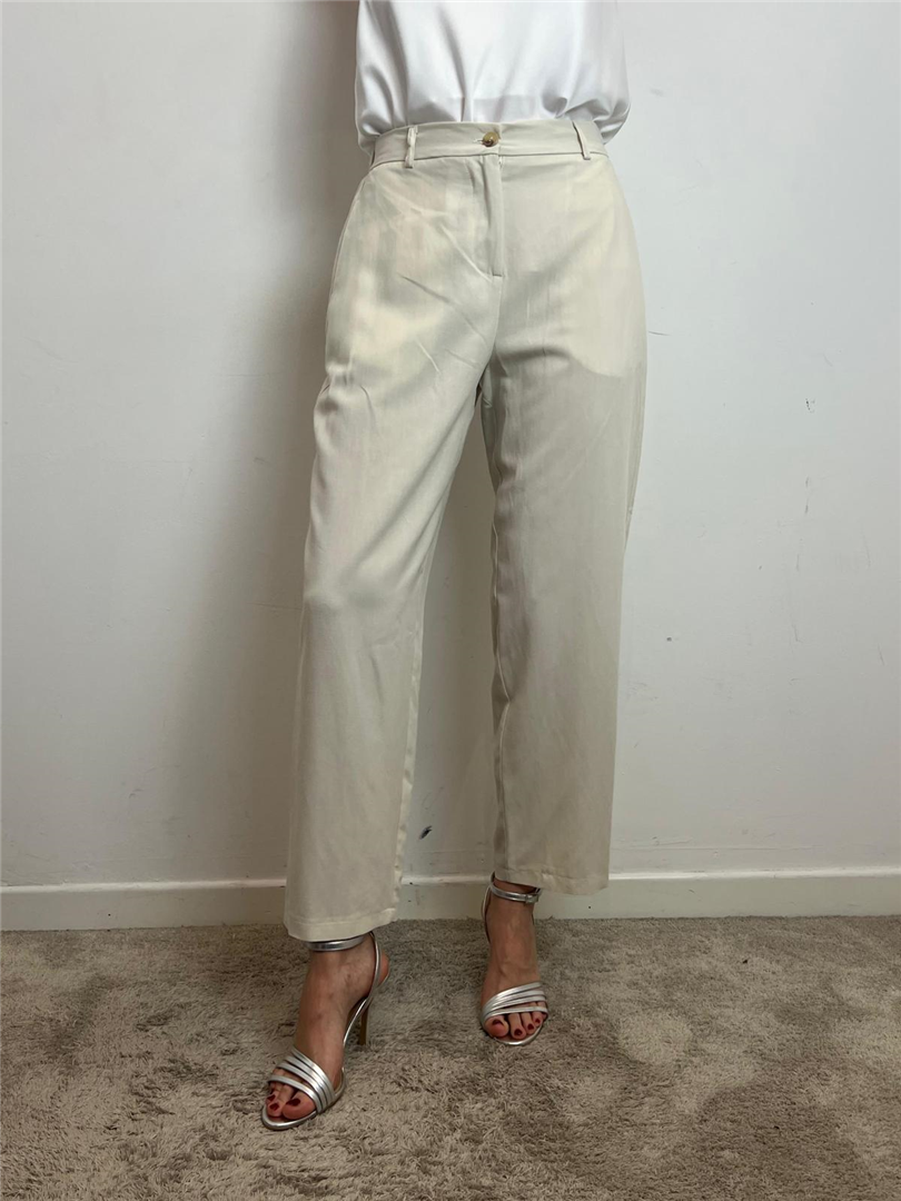 Pantalone Dritto Misto Lino - Vicolo cod. TD1878 main:sha1=c9168f76796981078fcd18df8ffe61ad319a86ea