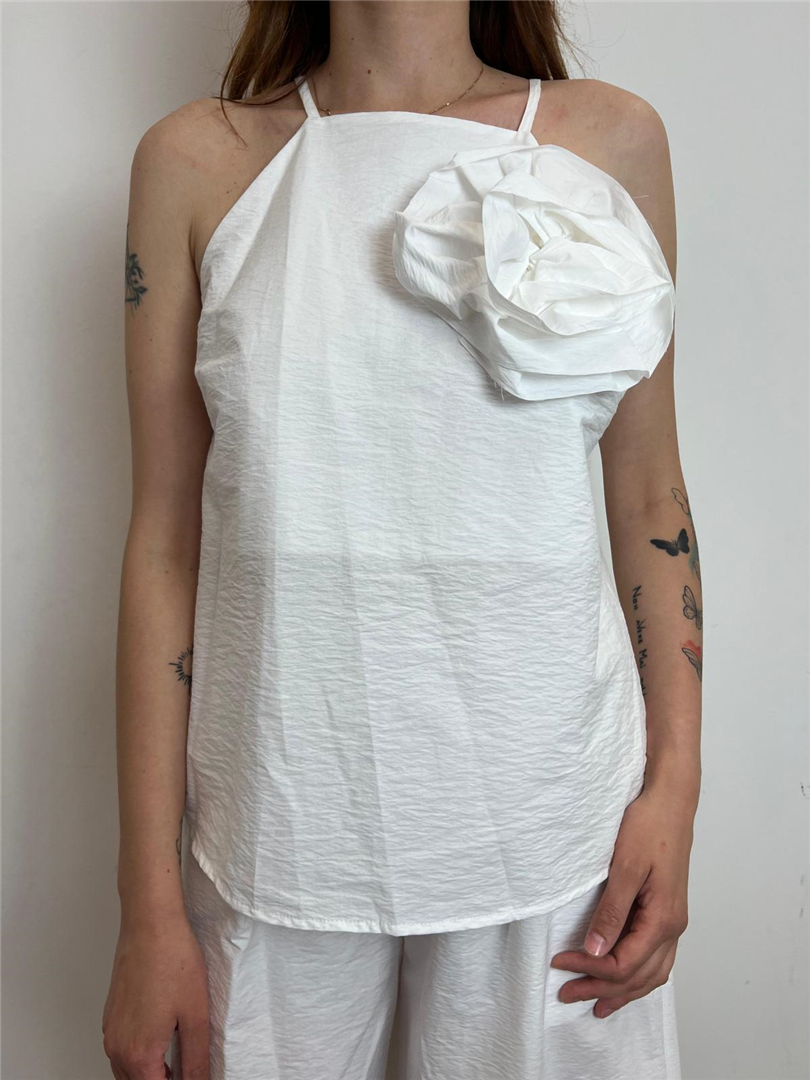 Top Con Dettaglio Spilla - Souvenir cod. D37N1476 main:sha1=42b3592f23e8a27e553429857d488ba896592c30