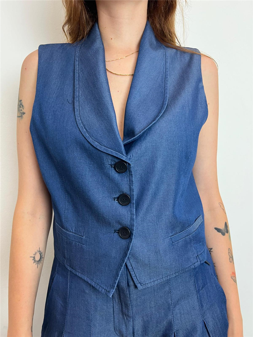 Gilet Con Collo Ampio E Bottoni - Imperial cod. LC94JYVL main:sha1=e8325896518684585f1e3d9815010fc2e559f1fa
