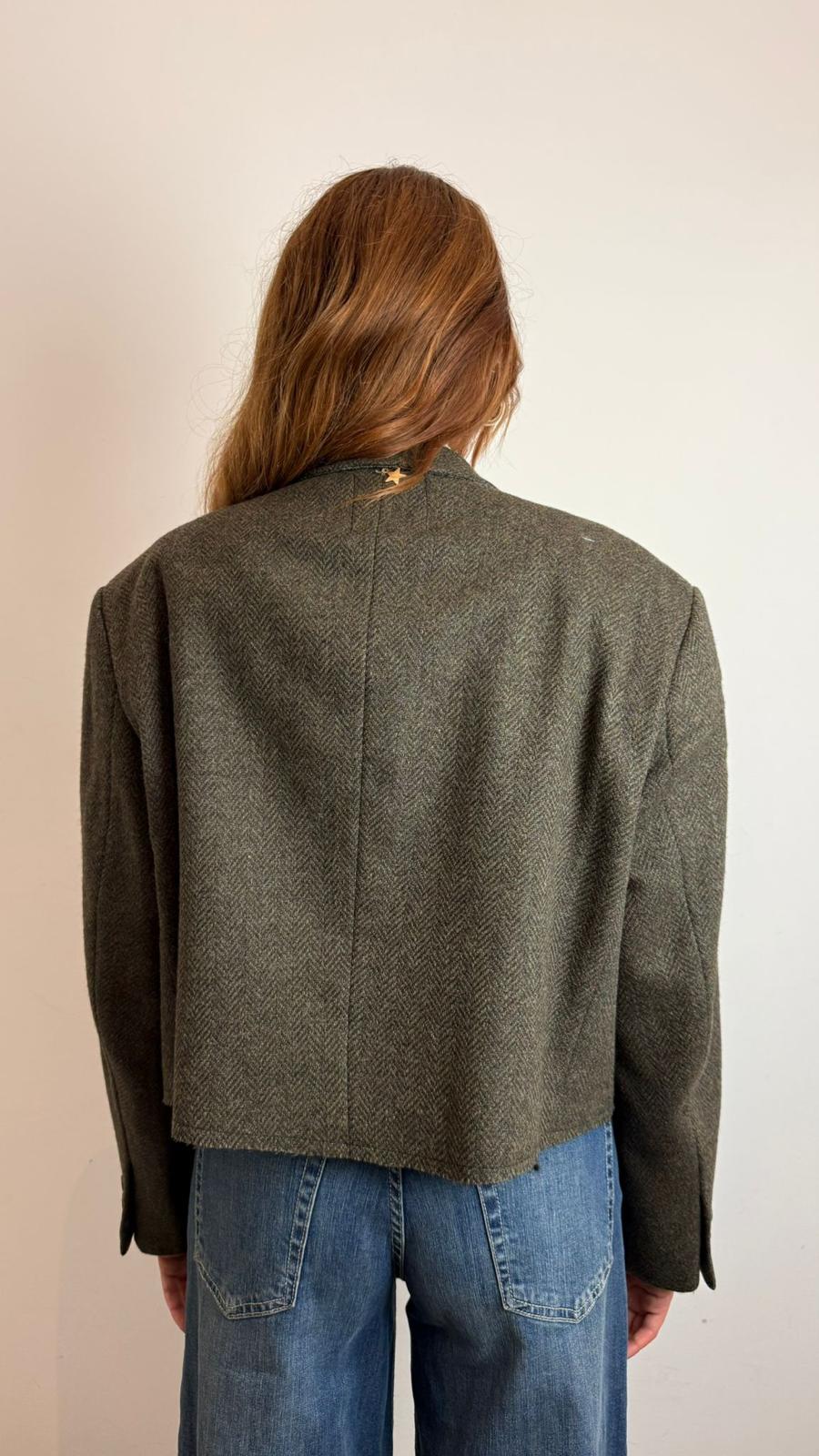 Blazer Over Crop Con Spille - Souvenir cod. F38X0145 main:sha1=abf1f0f03ef1d0bea74db04919dd8836cbef0110