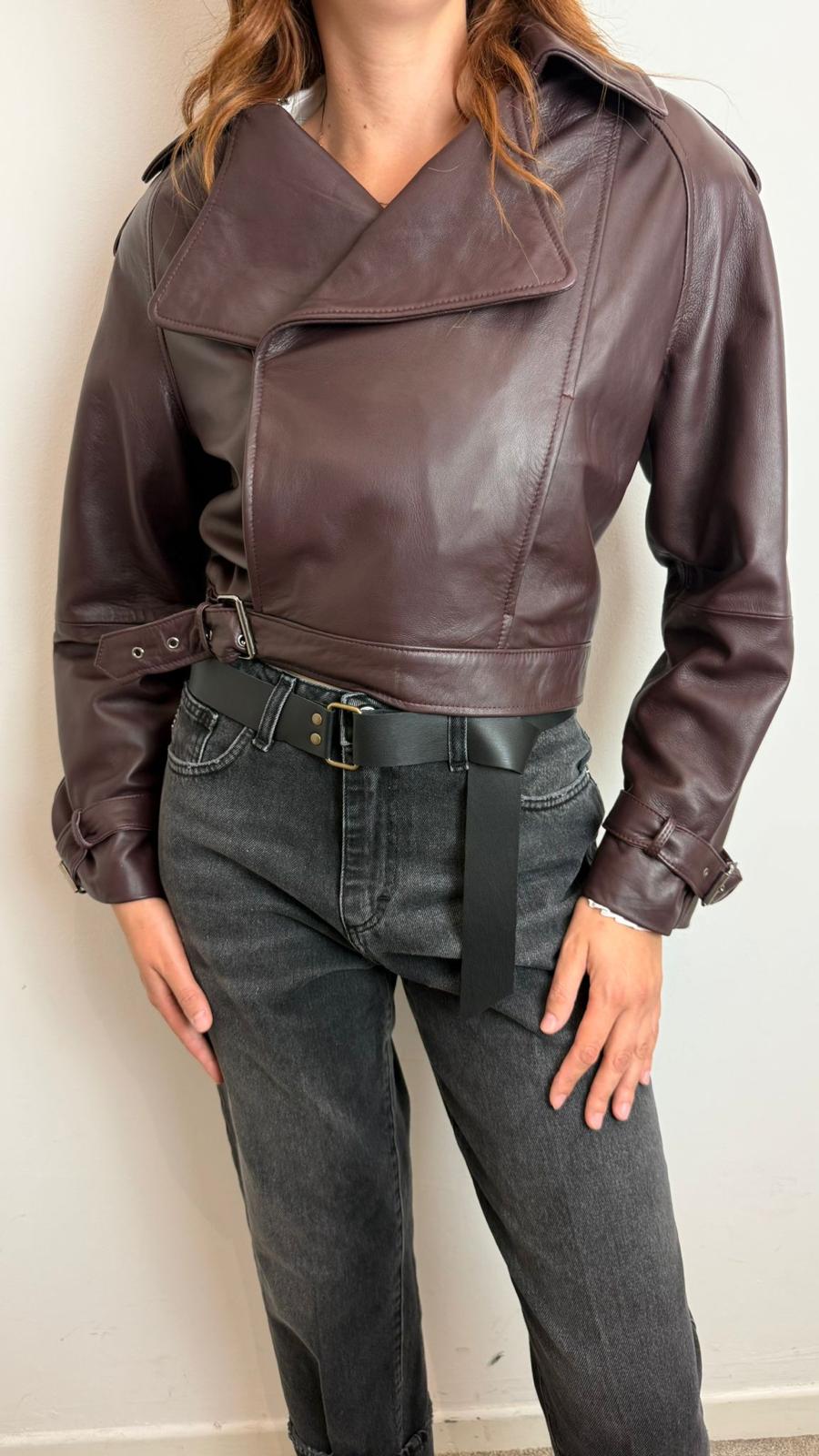 Chiodo In Vera Pelle100% - Souvenir cod. M38O0171 main:sha1=6b8c3cbdc8f51e84f5924fb48a44850eca8a3470