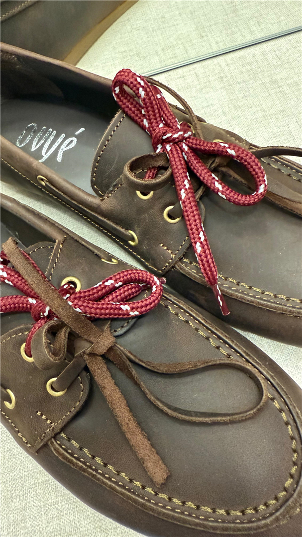 Ovye Mocassini Barca Con Lacci Sportivi In Corda Bicolore - Ovye' cod. 25/SM90ING main:sha1=e0eac0d2fd08e38594a273af153a40a4fbfcf3f7