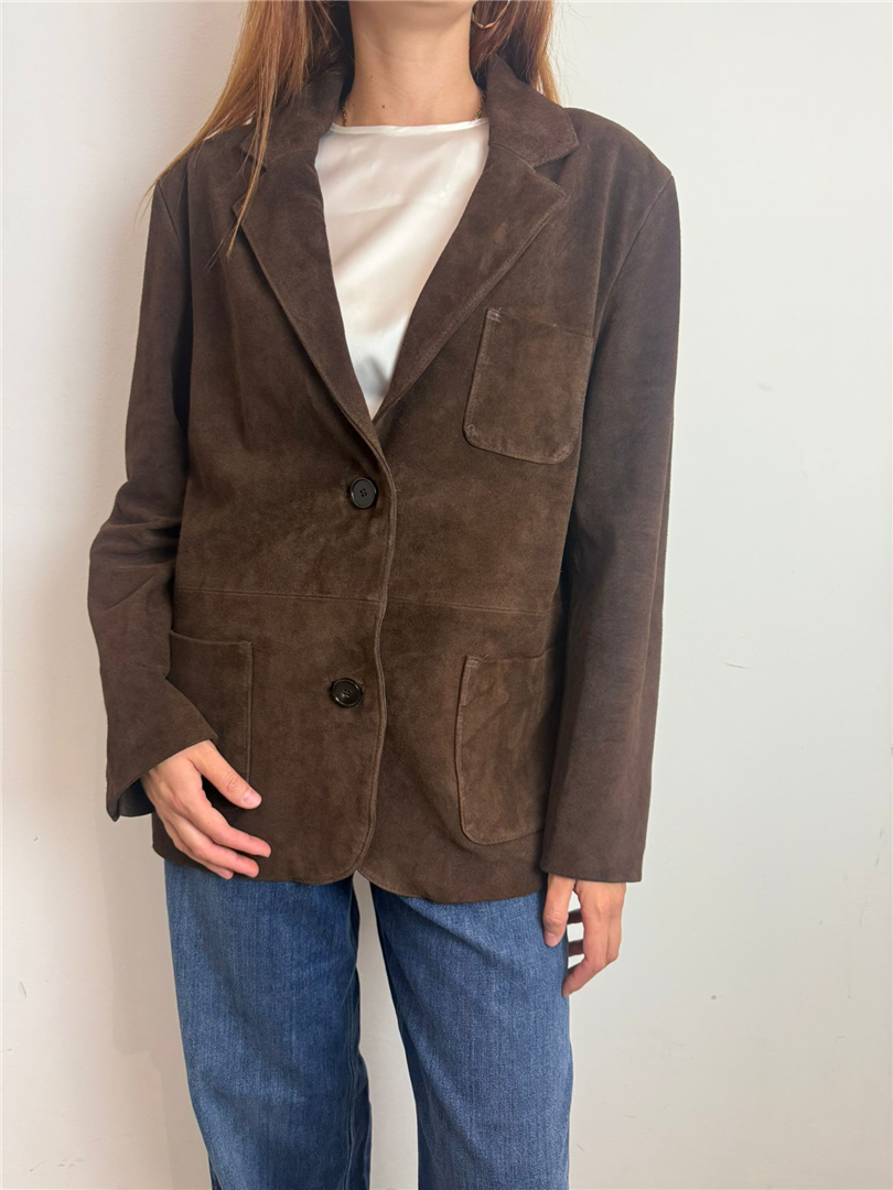 Blazer Over Pelle 100% In Crosta - Vicolo cod. TF0268 main:sha1=b54f1b5a99a12acc18544b95130af7bb3eb2afd6