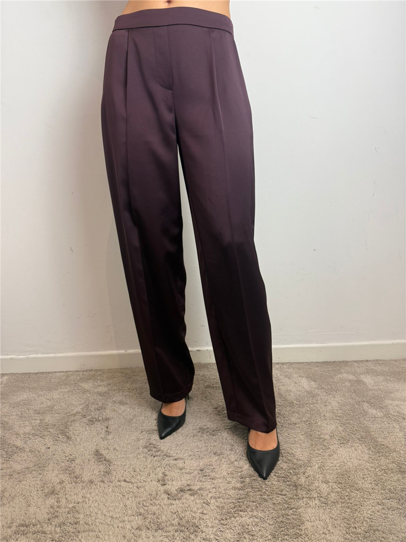 Pantaloni Ampi A Vita Alta In Satin - Imperial cod. P6C7KBA main:sha1=a4b48957944bb23d7da7b61a05ddb11a001d0f92