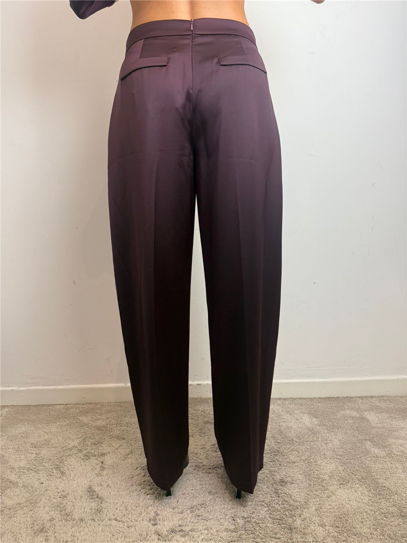Pantaloni Ampi A Vita Alta In Satin - Imperial cod. P6C7KBA main:sha1=6bd03c2d3fd3e80cdd7650dab96116e5412a0143