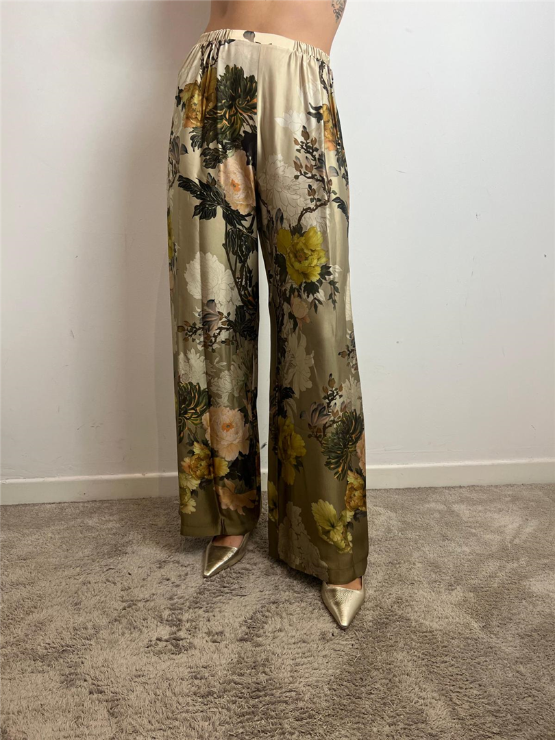 Pantaloni Palazzo A Vita Alta Stampati - Imperial cod. P6B2KJF main:sha1=d19e9b777ba243ab939320e2c82af23b48a4fad4
