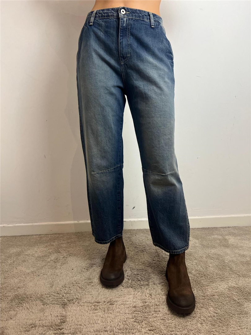 Jeans A Gamba Larga Con Vita Media - Please cod. P3JNEH0W8W main:sha1=f823073cf21f0a3feea319fec0e548ed9f99fd02
