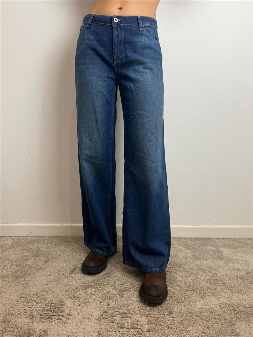 Jeans A Gamba Larga Con Vita Alta - Please cod. P3LADINCBQ main:sha1=2962ebbf20ad1a4337354a0a1ab6bbefd76cf684