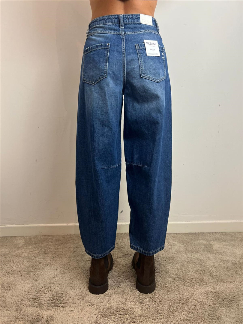 Jeans A Palloncino Vita Alta - Please cod. P2YDEH0CBO main:sha1=06b9a9cd16006c2ff29e728dce5d712b78e32f32