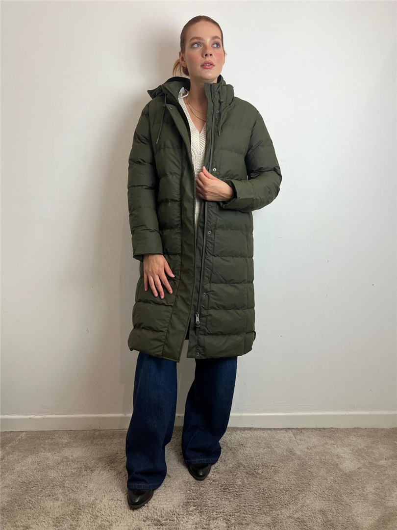 Tanta Piumino Lungo Con Cappuccio “puddle£ - Tantä Rainwear cod. T3162 main:sha1=f1b392138c43dbd2cd609833e506409e37396692