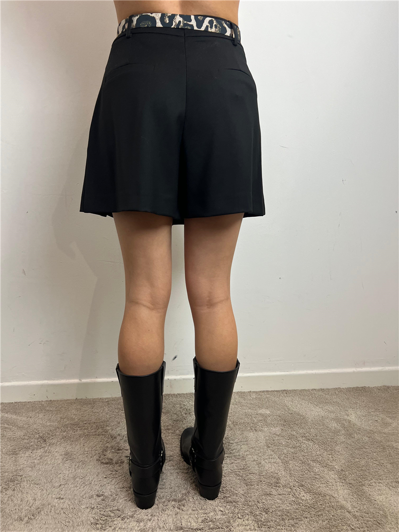 Shorts A Pieghe Con Cintura Stampata Animalier - Imperial cod. D513KAM main:sha1=30144bbaa631db376ff276a02cbd6c22692cec1d