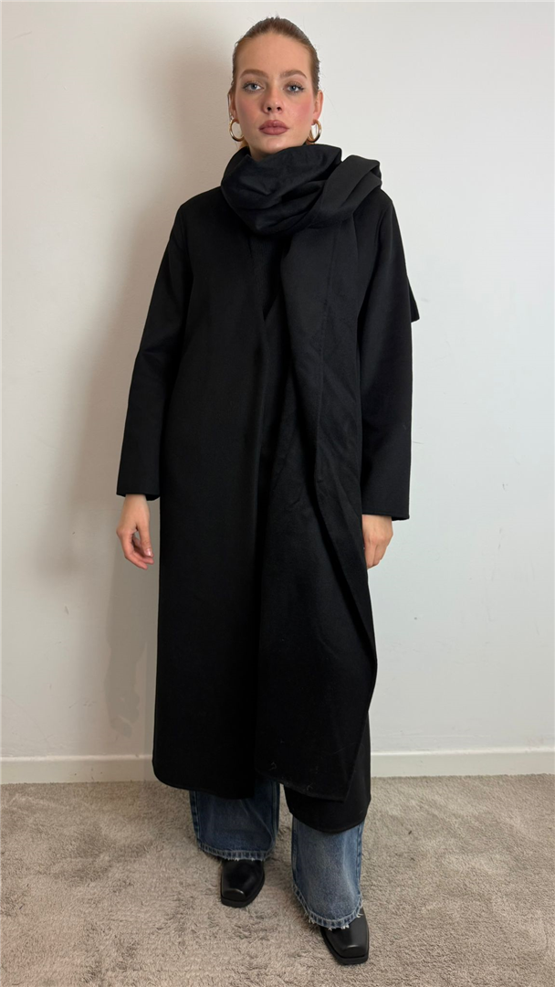 Cappotto Hand Made Con Imbottitura Interna E Maxi Sciarpa Cucita - Vicolo cod. TF0060 main:sha1=892ee5871190a8a03bd03d5b24ce52a1a561842f