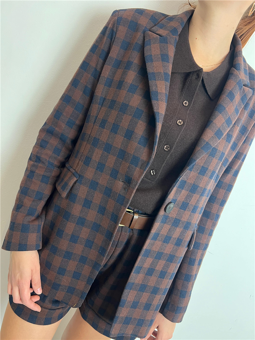 Blazer Flanella A Quadri - Souvenir cod. M38F1232 main:sha1=c05caa1549b1259ec485c8f54f270b3bc4603e65