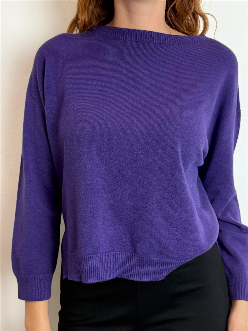 Maglia Girocollo Con Spacchi Laterali - Vicolo cod. 77298F main:sha1=147bfc1c0fcb8643589f0741b133911d84695c23
