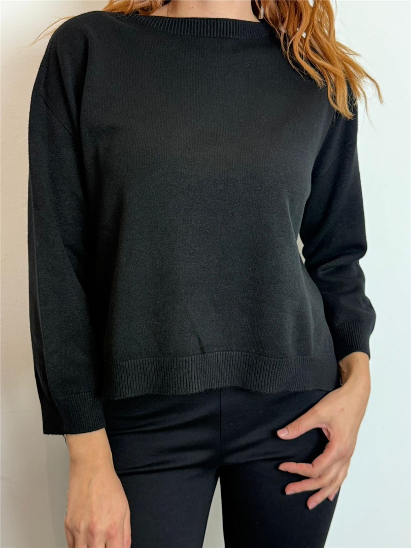 Maglia Girocollo Con Spacchi Laterali - Vicolo cod. 77298F main:sha1=4b9de047be3fcb55934afb45321c3bd5bd617697